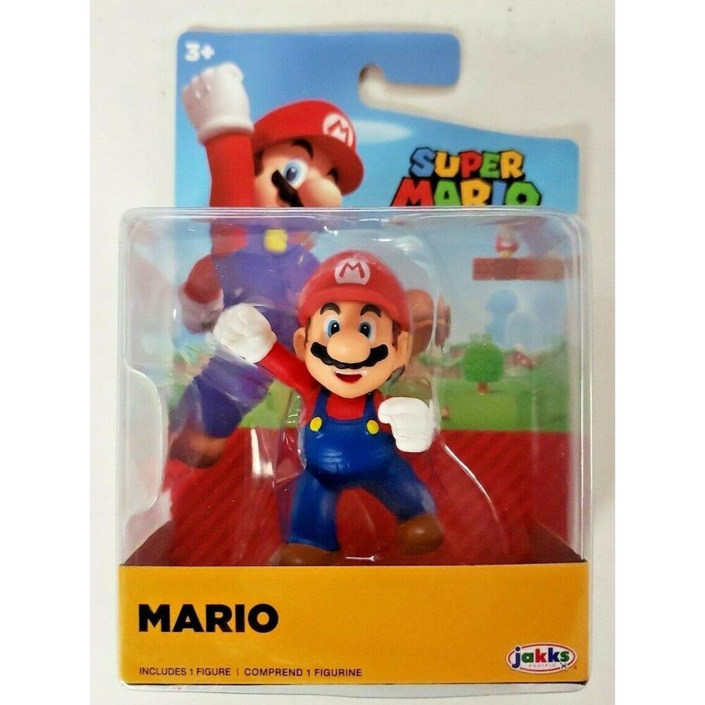 Jakks Pacific Super Mario World of Nintendo Mario 2.5 Figure NEW Series 1-3 U155